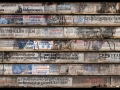 Mur d’enceinte de l’Usine Union Carbide, Union Carbide road, Bhopal, Inde.