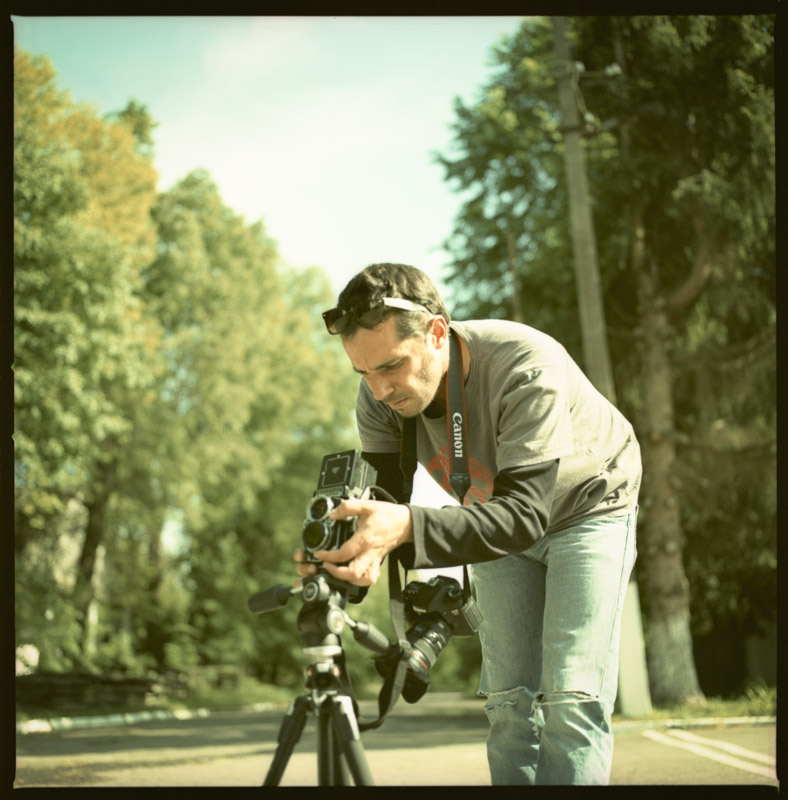 Nicolas Ferras par Stéphane Bouillet. Mai 2014, Poliské, Ukraine.